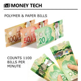 Money Tech Polymer & Paper Multi-Currency Bill Cash Counter